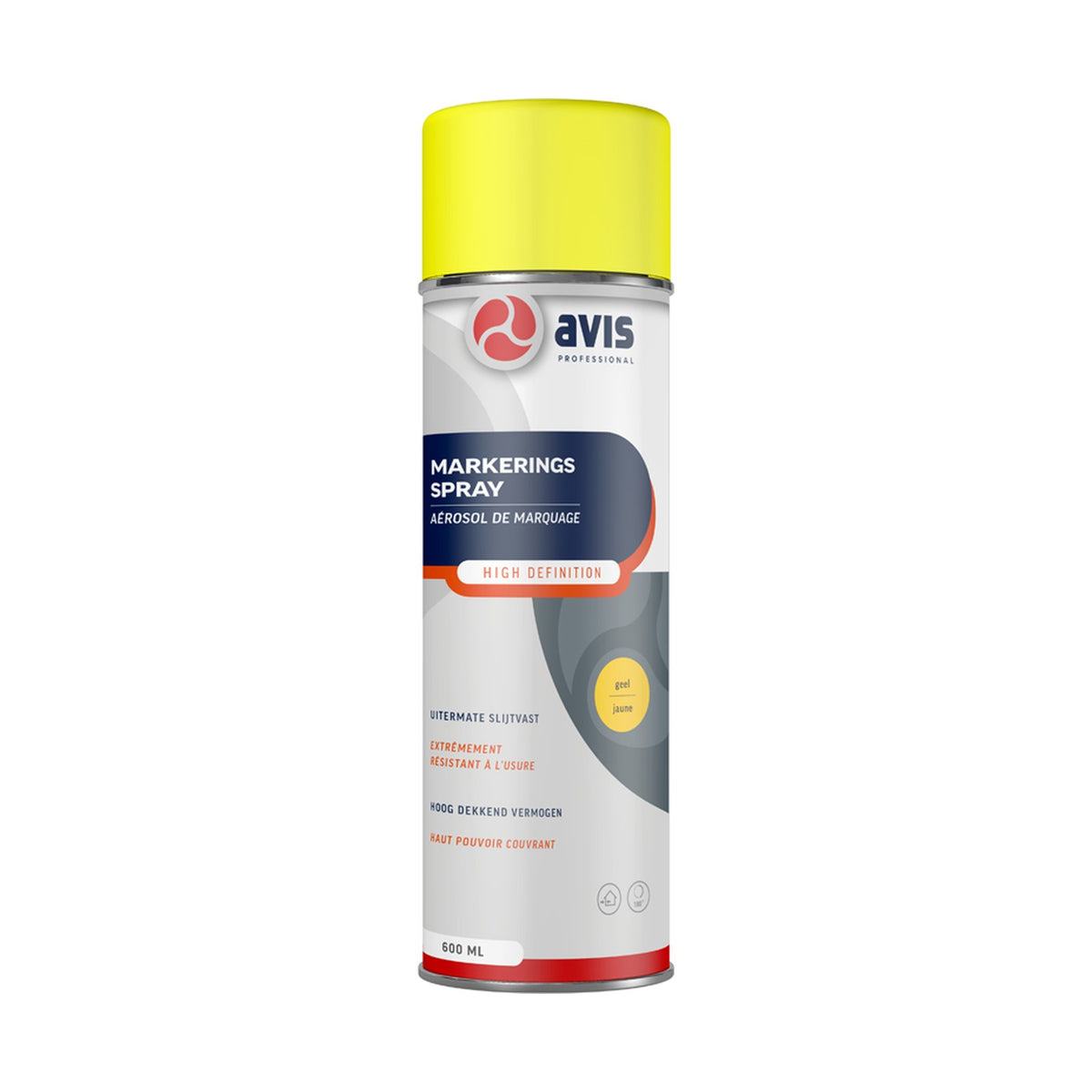 Avis Markeringsspray Geel 600 ml – EAN 8712576800145