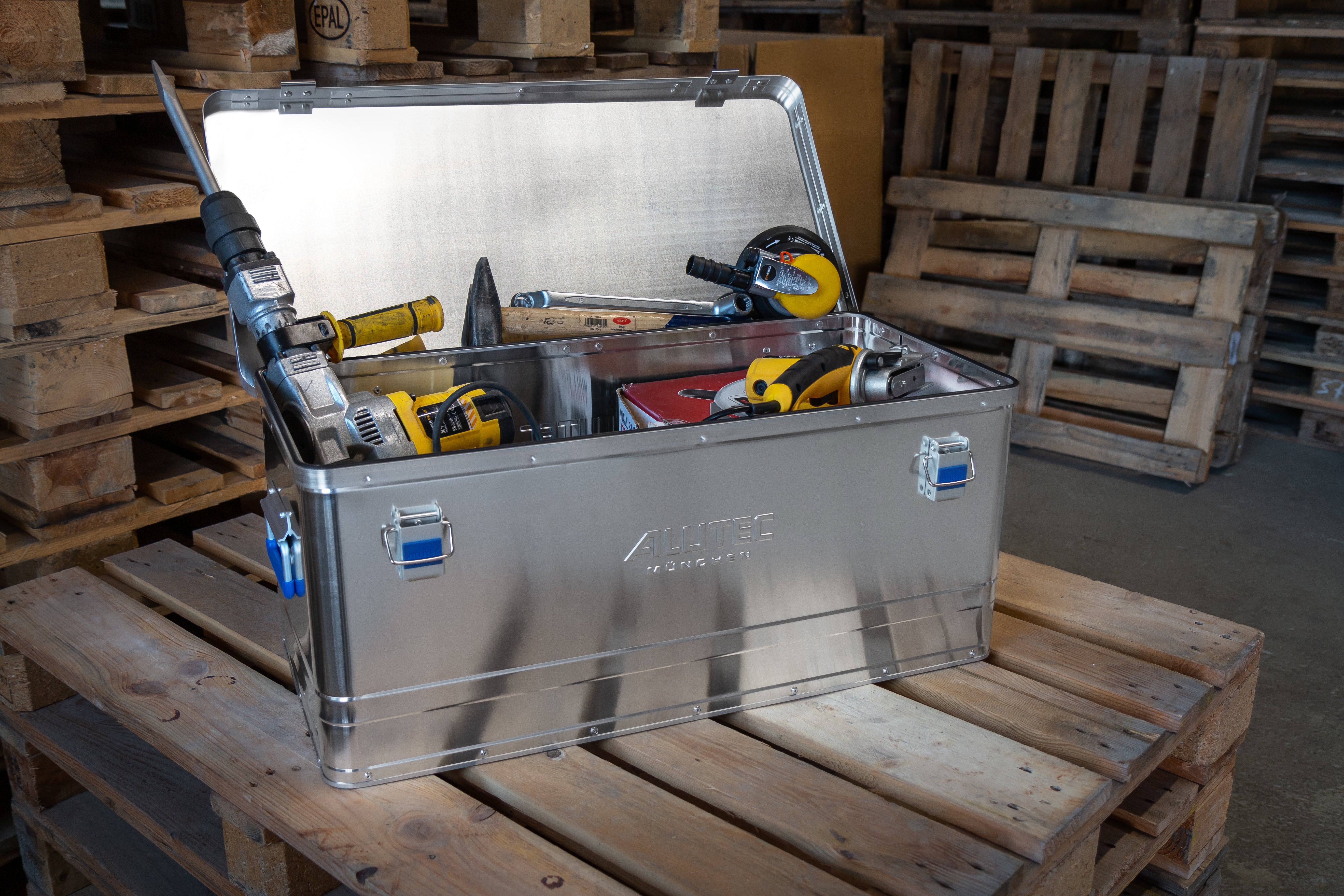 Alutec Aluminium kist BASIC 40 - zilver