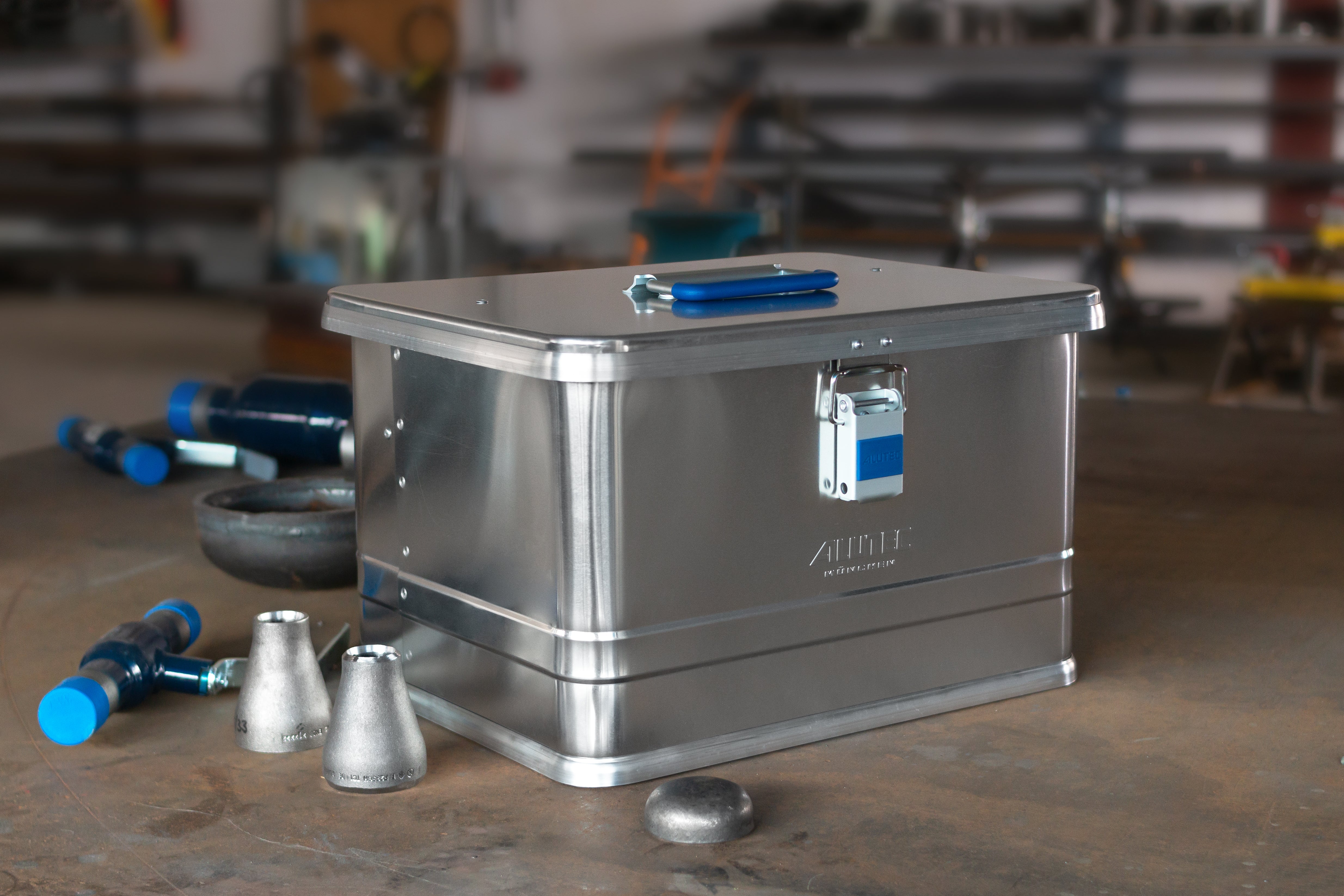 Alutec Aluminium kist COMFORT 157 - zilver