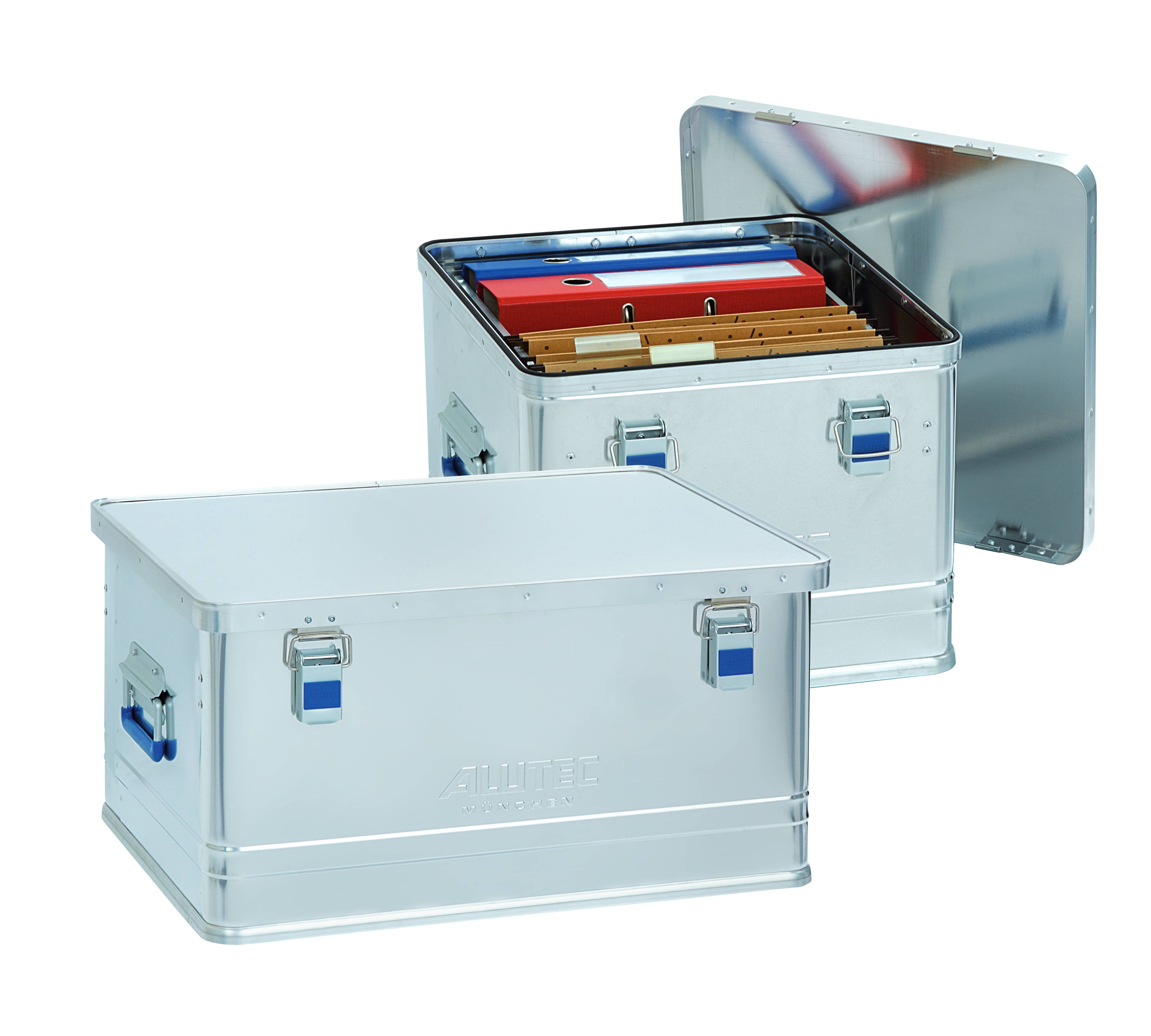 Alutec Aluminium kist OFFICE 74 - zilver
