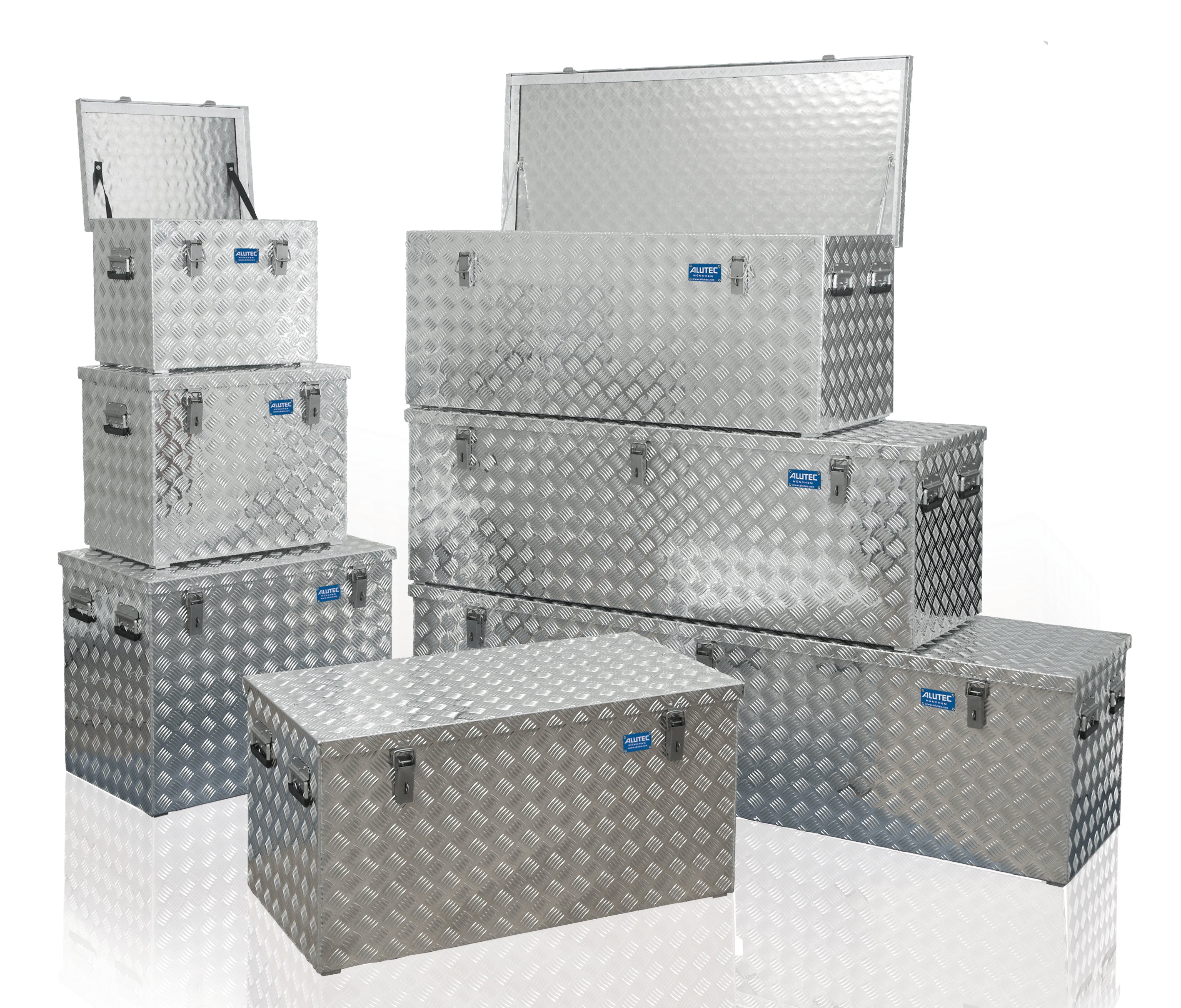 Alutec Aluminium kist EXTREME 312 - zilver