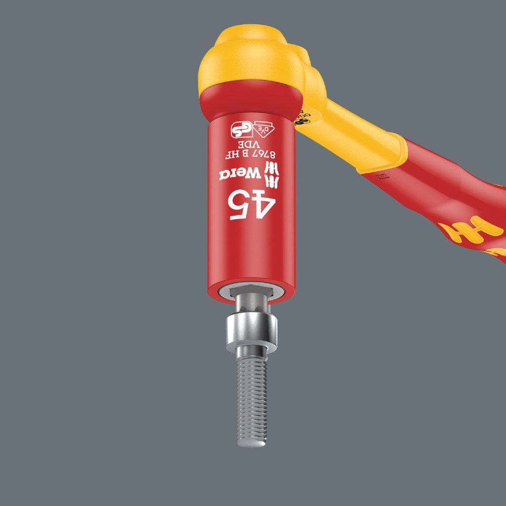 8767 B VDE HF TORX® ZYKLOP BITDOP, GEÏSOLEERD, MET 3/8"-AANDRIJVING, MET VASTHOUDFUNCTIE, TX 30-5