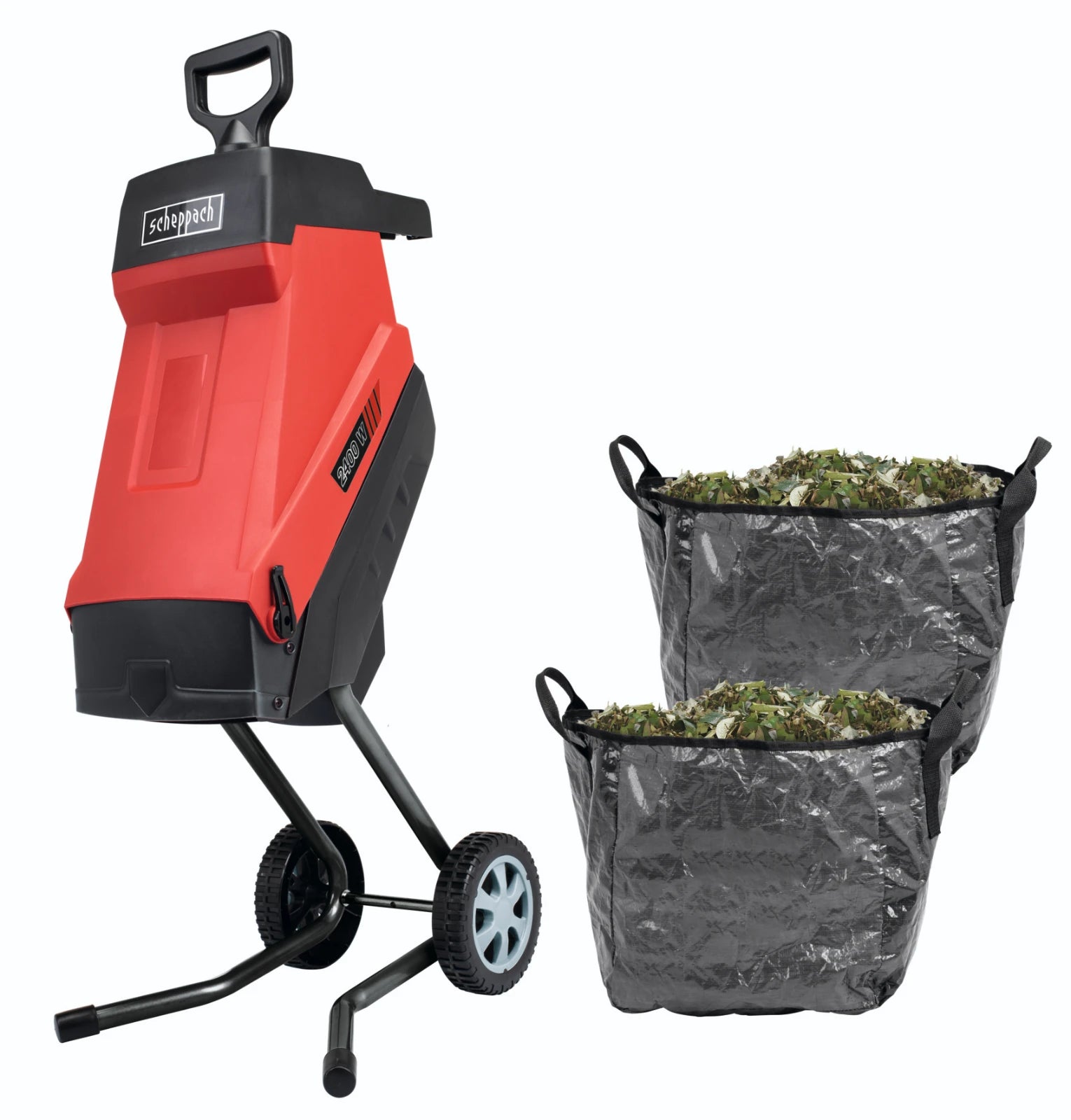 Scheppach Elektrische Hakselaar GS55 2400W mobiel