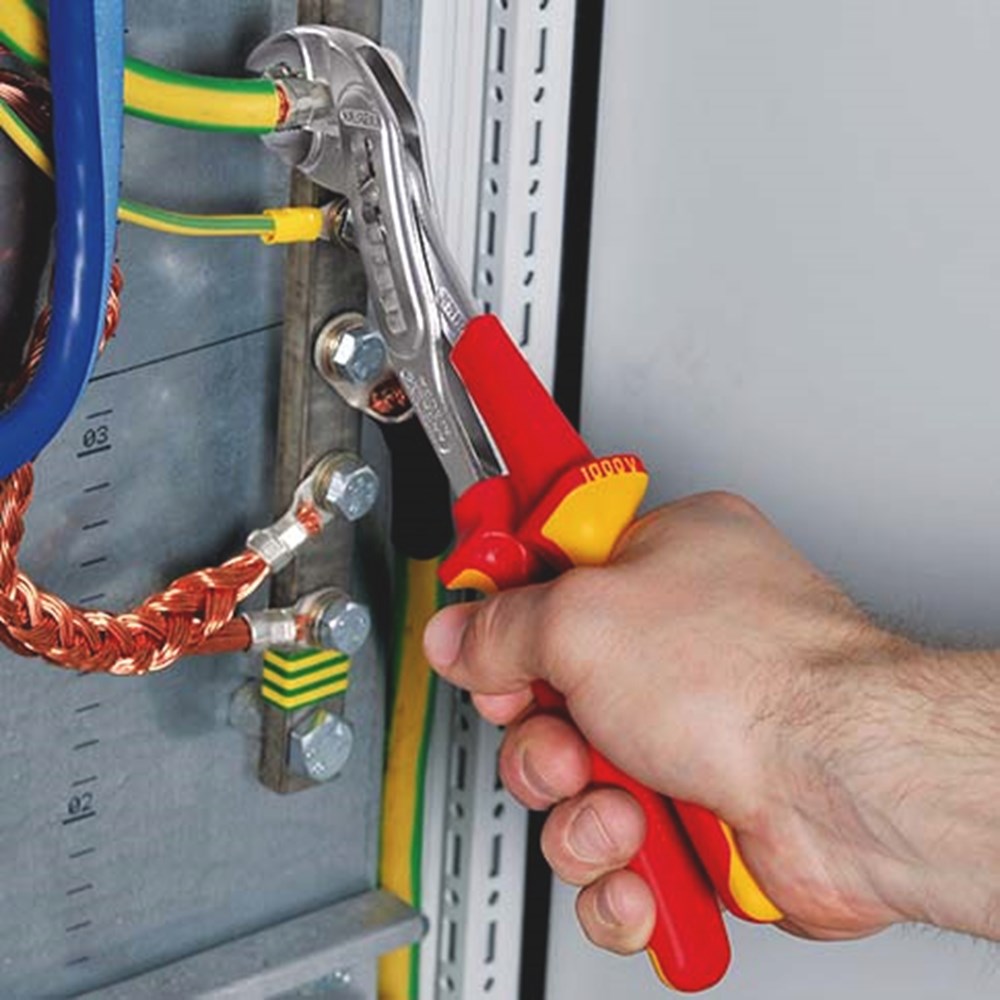 KNIPEX 88 07 250 Alligator® Waterpomptang dompelisolatie, VDE-getest verchroomd 250 mm-3