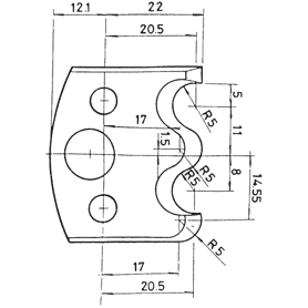 Spaanbegrenzer nr. 6