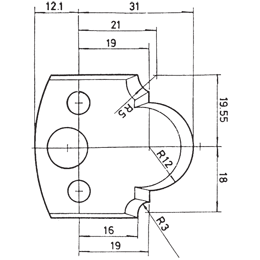 Profielmes nr. 18 WS