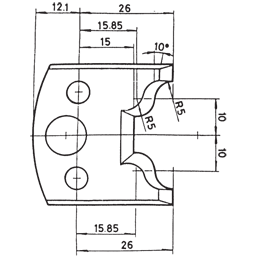 Profielmes nr. 25 WS