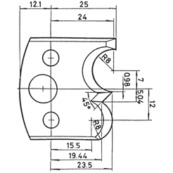 Profielmes nr. 28 WS