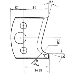Spaanbegrenzer nr. 38
