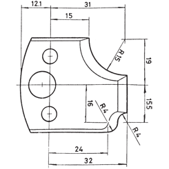 Profielmes nr. 43 WS