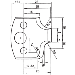 Spaanbegrenzer nr. 45
