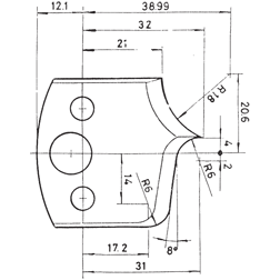 Profielmes nr. 46 WS