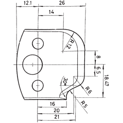 Profielmes nr. 48 WS