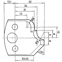 Profielmes nr. 73 WS