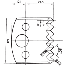 Profielmes nr. 77 WS