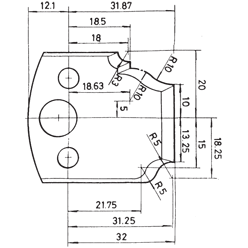 Profielmes nr. 79 WS