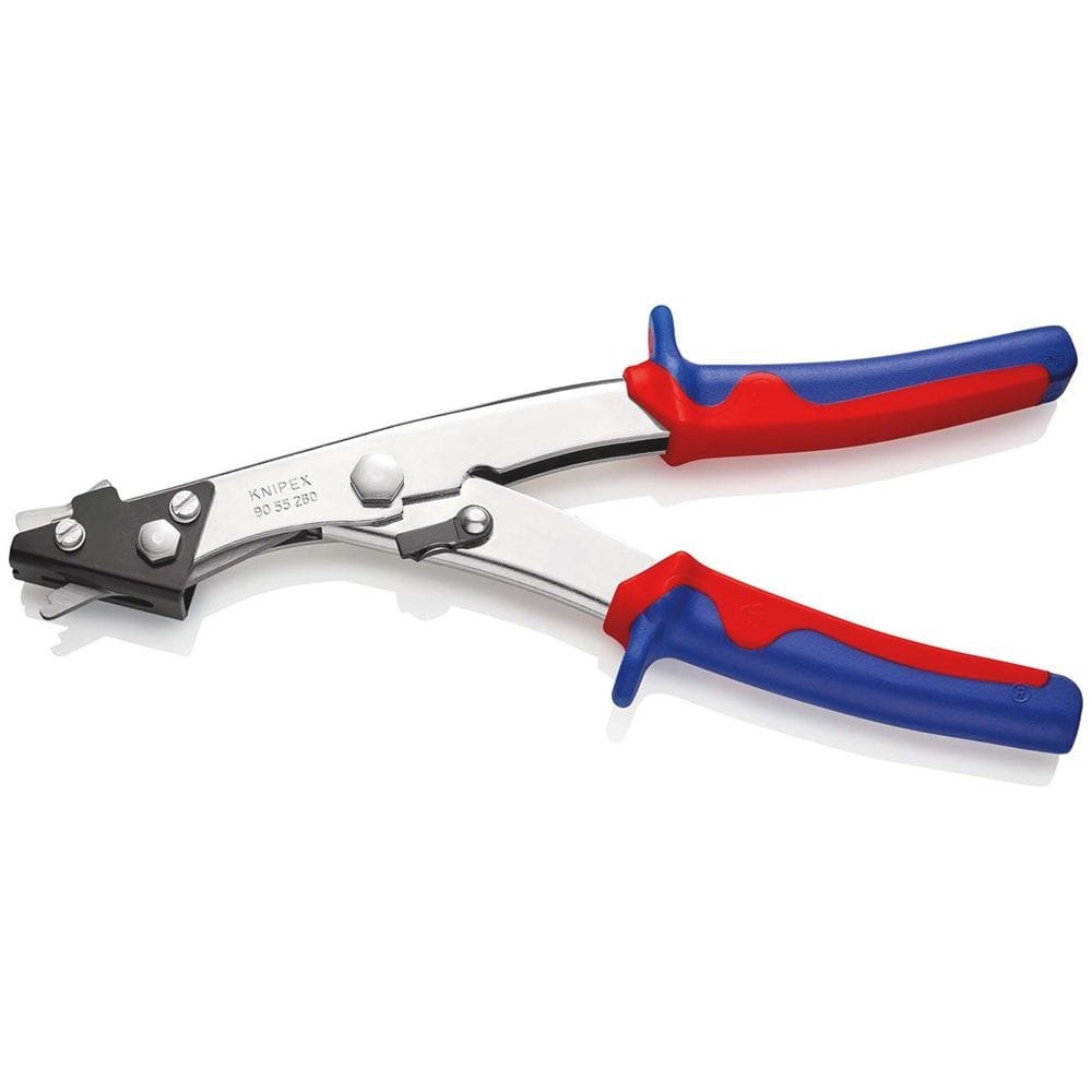 KNIPEX 90 55 280 Knabbelschaar voor plaat met meer-componentengrepen vernikkeld 280 mm-2