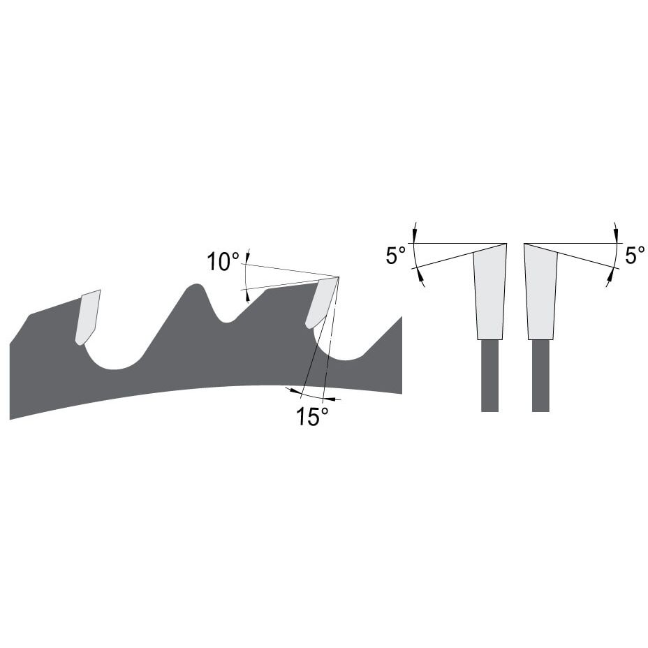 Zaagblad Ø 450 mm, asgat 30 mm, B=4,00 mm, Z=32 Wisseltand, HW