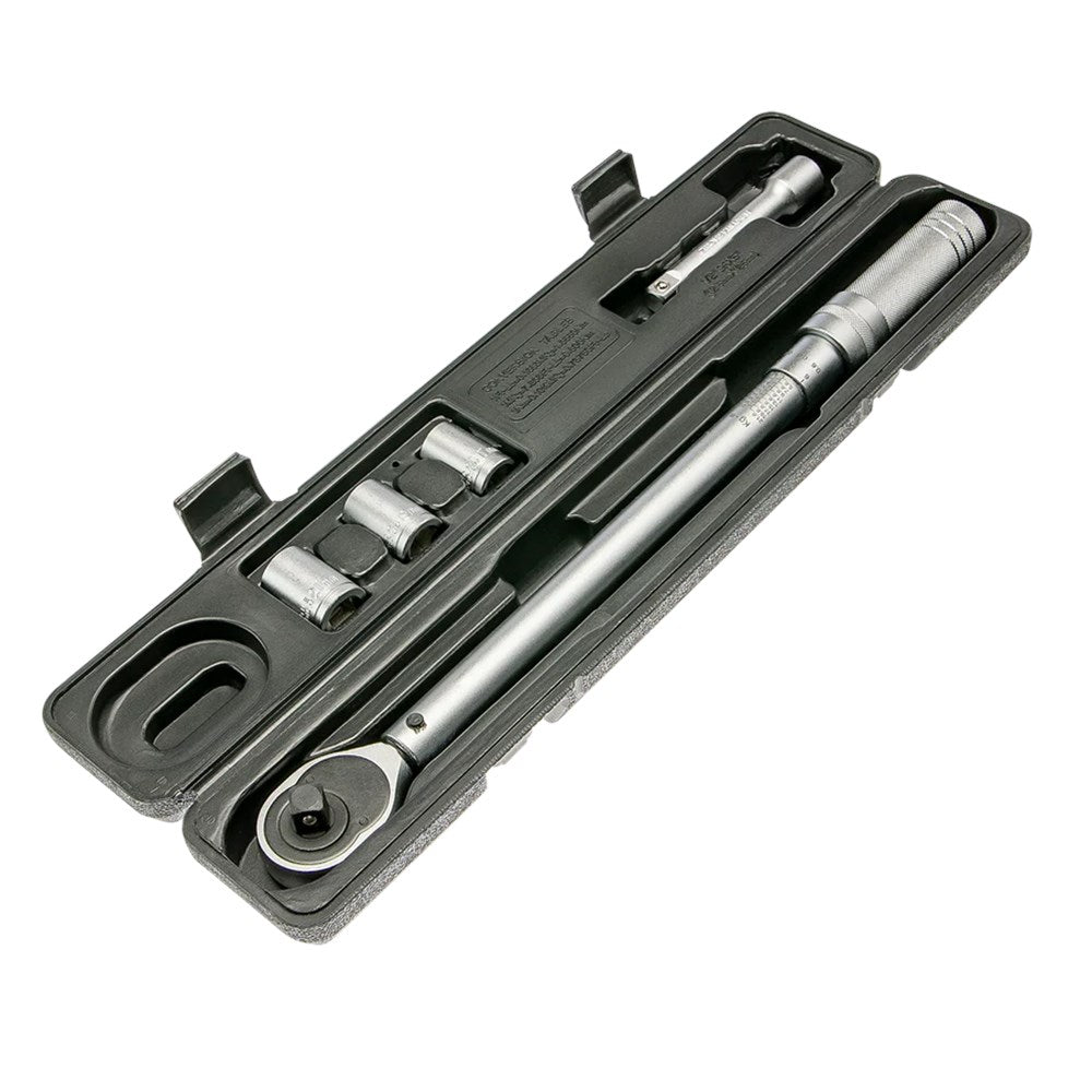 1/2" momentsleutelset met automatische herinstelling en ratel 24 tanden, 42-210 Nm-1