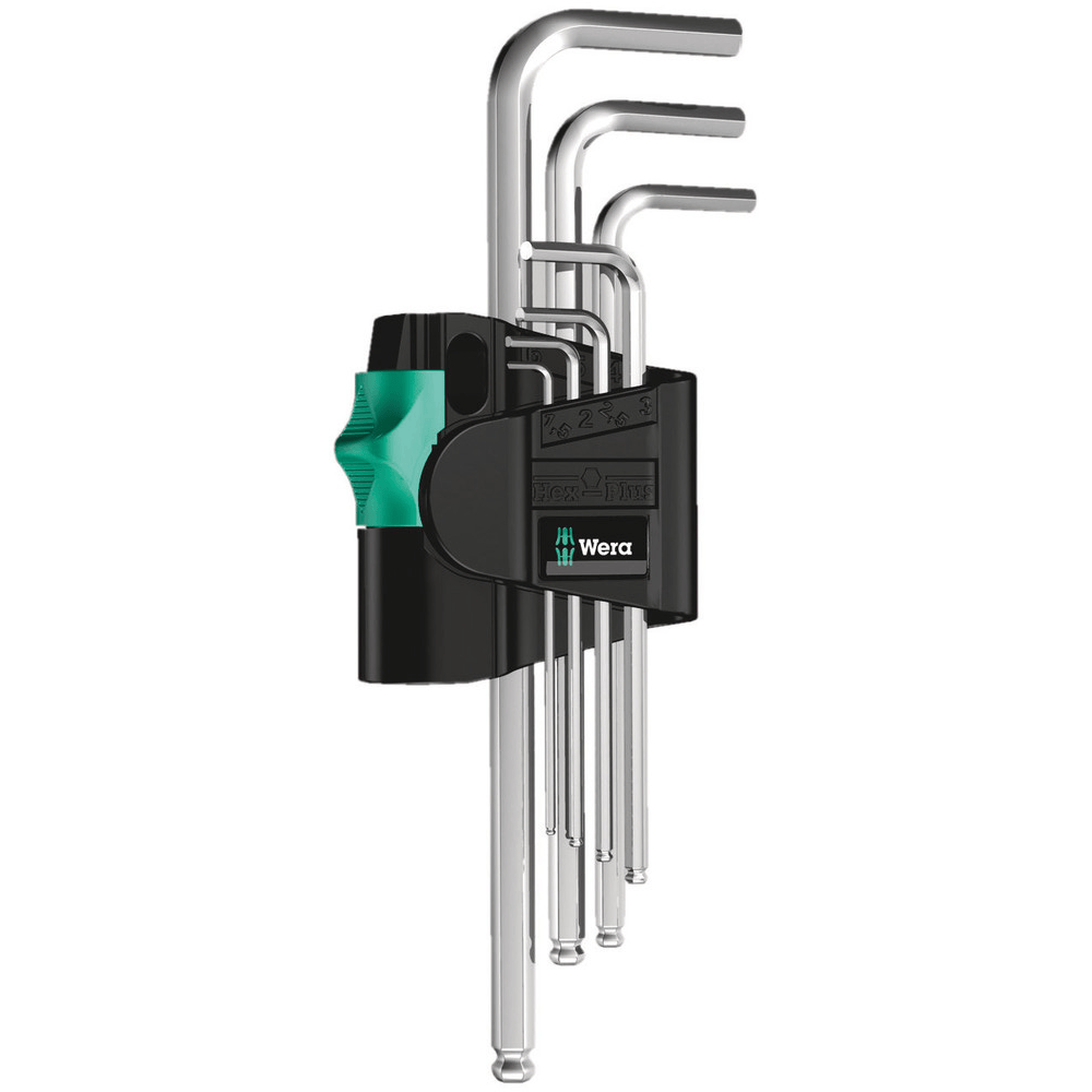 950/7 HEX-PLUS 1 STIFSLEUTELSET, METRISCH, VERCHROOMD, 7-DELIG-1
