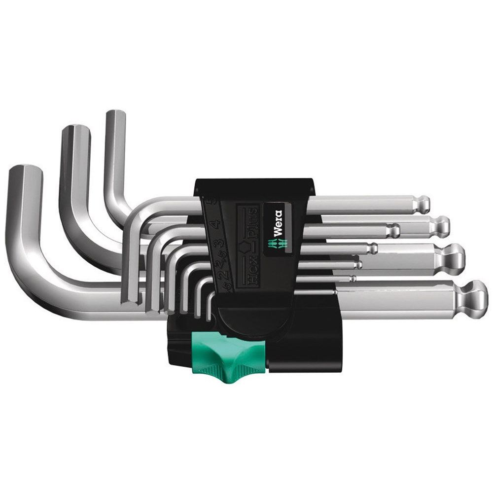 950/9 HEX-PLUS 3 STIFSLEUTELSET, METRISCH, VERCHROOMD, 9-DELIG-2