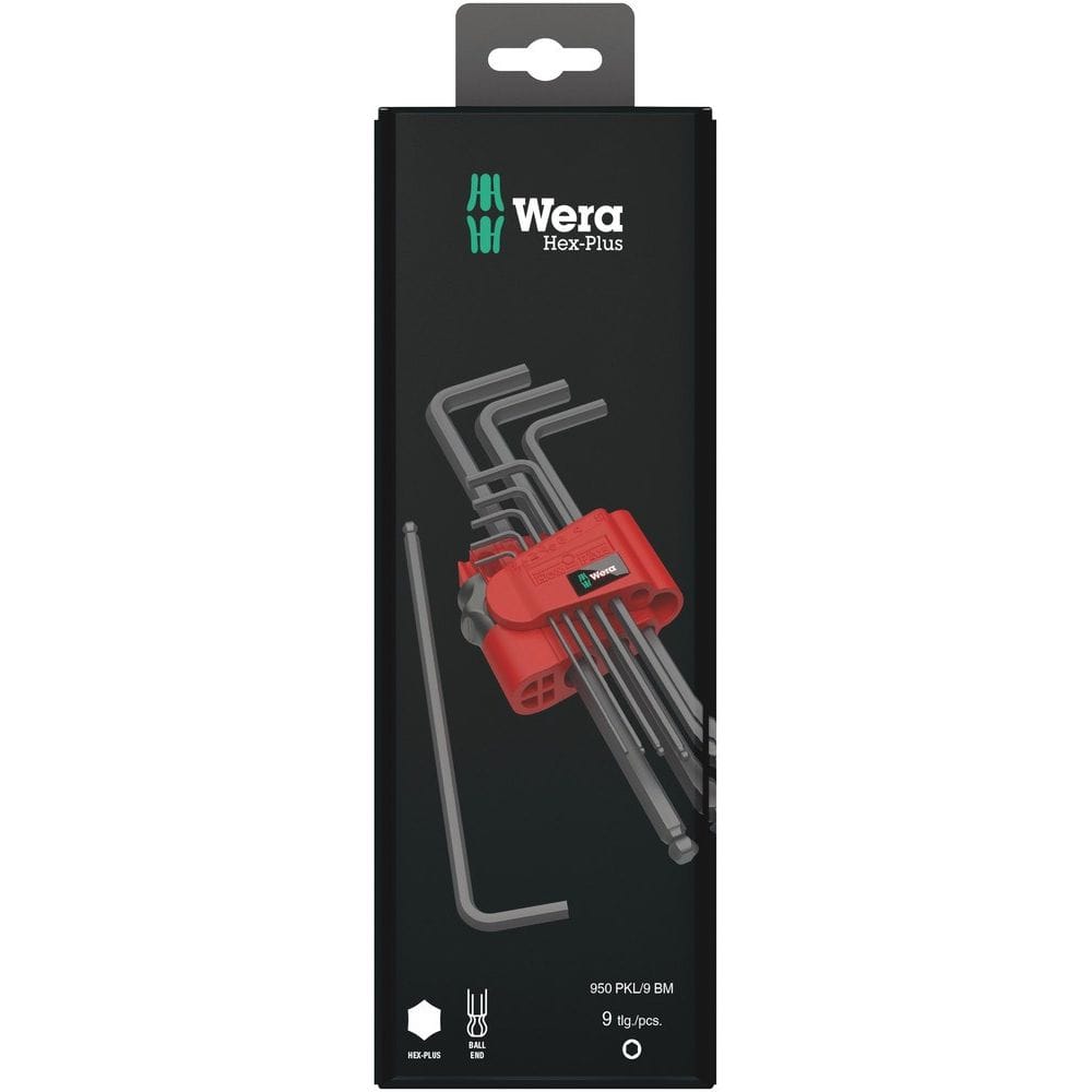 950/9 HEX-PLUS 6 SB STIFSLEUTELSET, METRISCH, BLACKLASER, 9-DELIG-0
