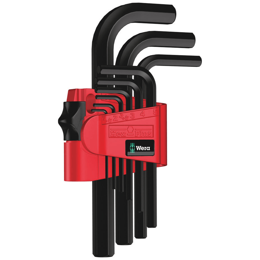 950/9 HEX-PLUS 7 STIFSLEUTELSET, METRISCH, BLACKLASER, 9 -DELIG-0