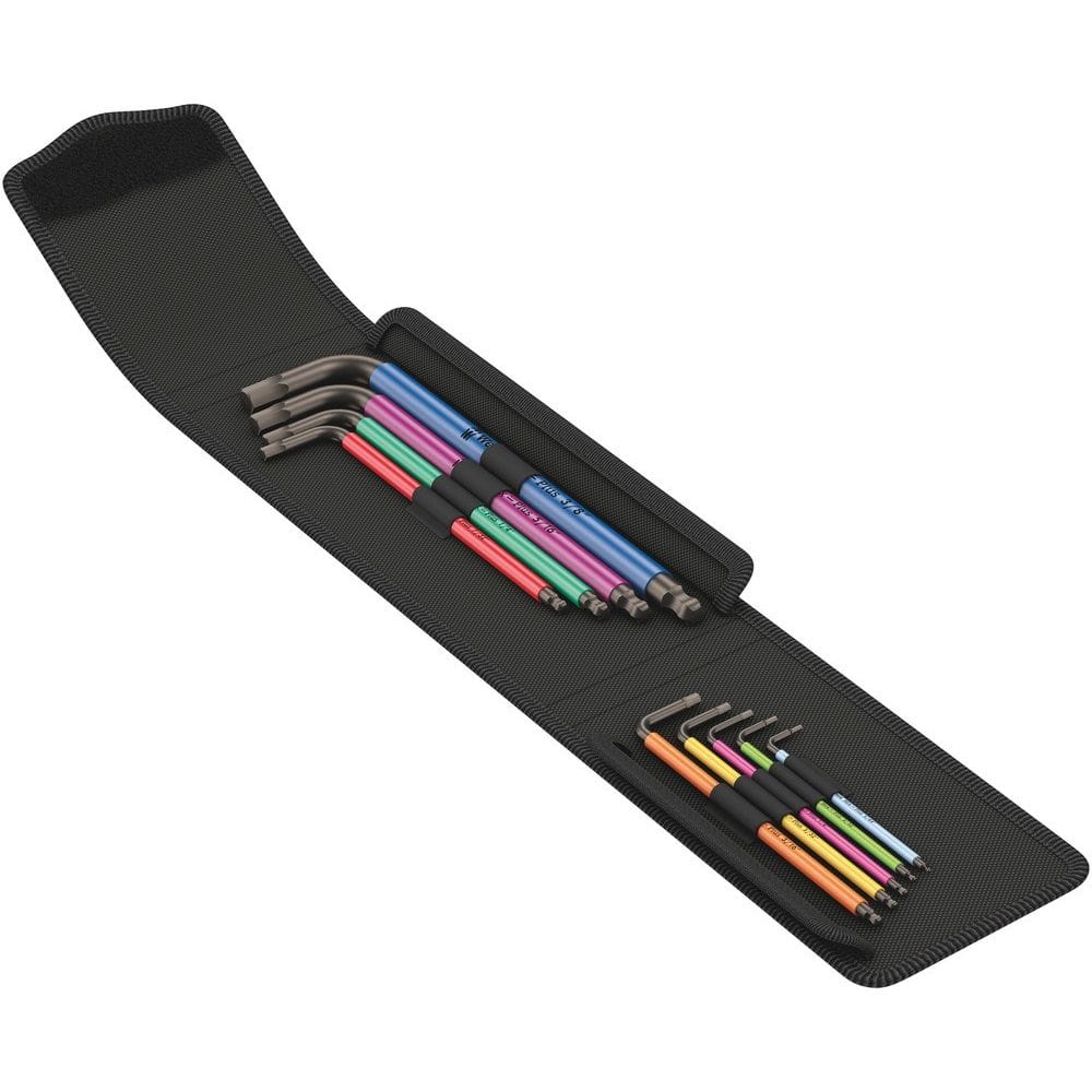 950/9 HEX-PLUS MULTICOLOUR IMPERIAL 1, STIFTSLEUTELSET IN ETUI, INCH, BLACKLASER, 9-DELIG-2