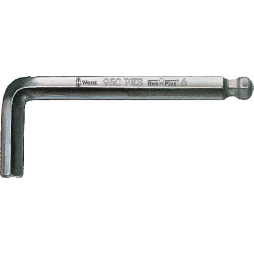 950 PKS STIFTSLEUTEL, METRISCH, VERCHROOMD, HEX-PLUS, 2.5 MM-0