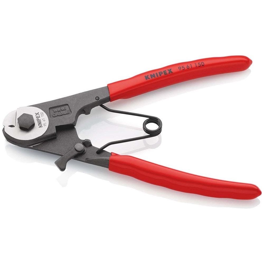 KNIPEX 95 61 150 Bowdenkabelschaar met kunststof bekleed zwart geatramenteerd 150 mm-2