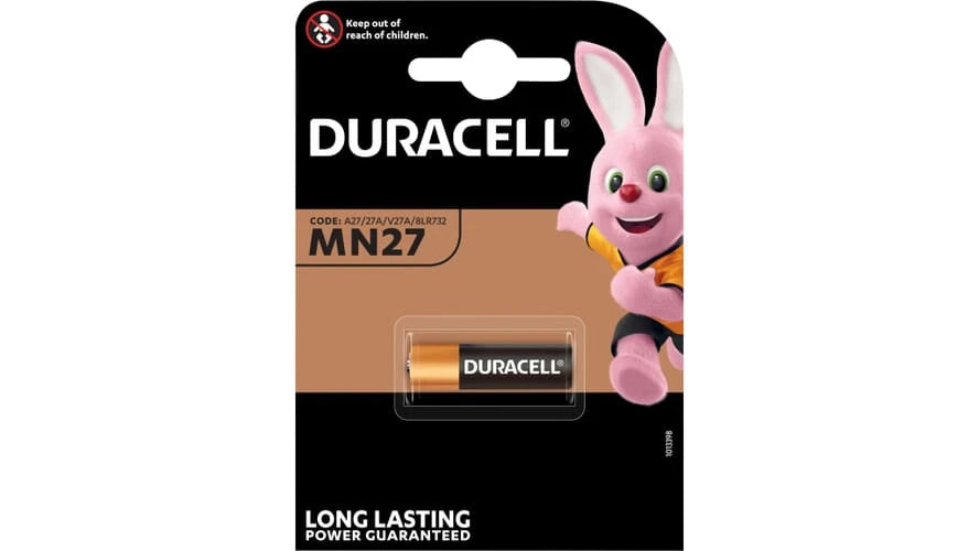 Duracell Security MN27-batterij 1st.