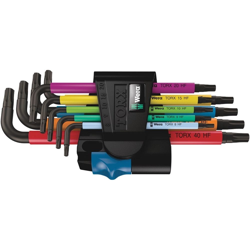 967/9 TX MULTICOLOUR HF 1 MULTICOLOUR STIFTSLEUTEL MET VASTHOUDFUNCTIE, 9-DELIG-3
