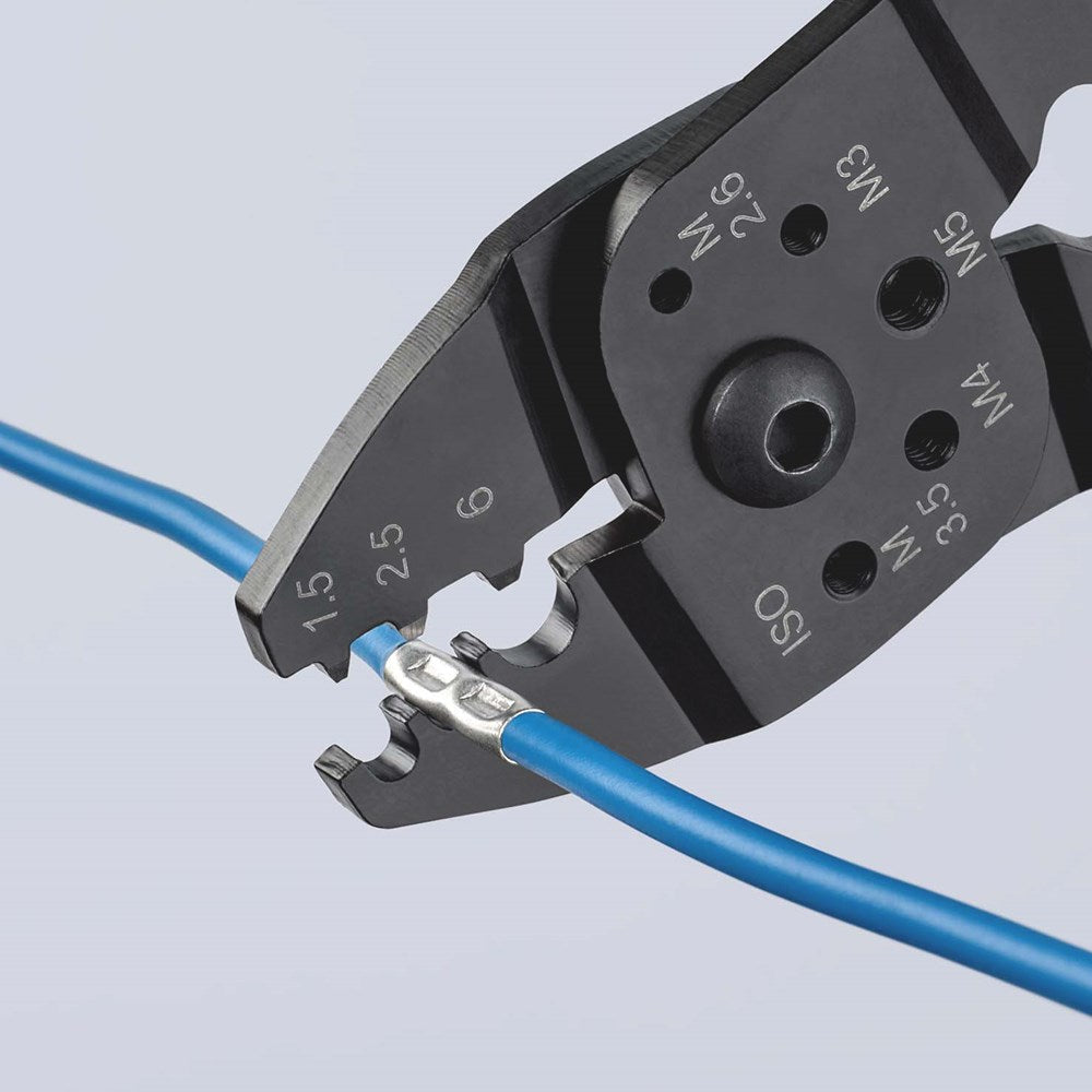 KNIPEX 97 21 215 C Krimptang met meer-componentengrepen zwart gelakt 230 mm-3