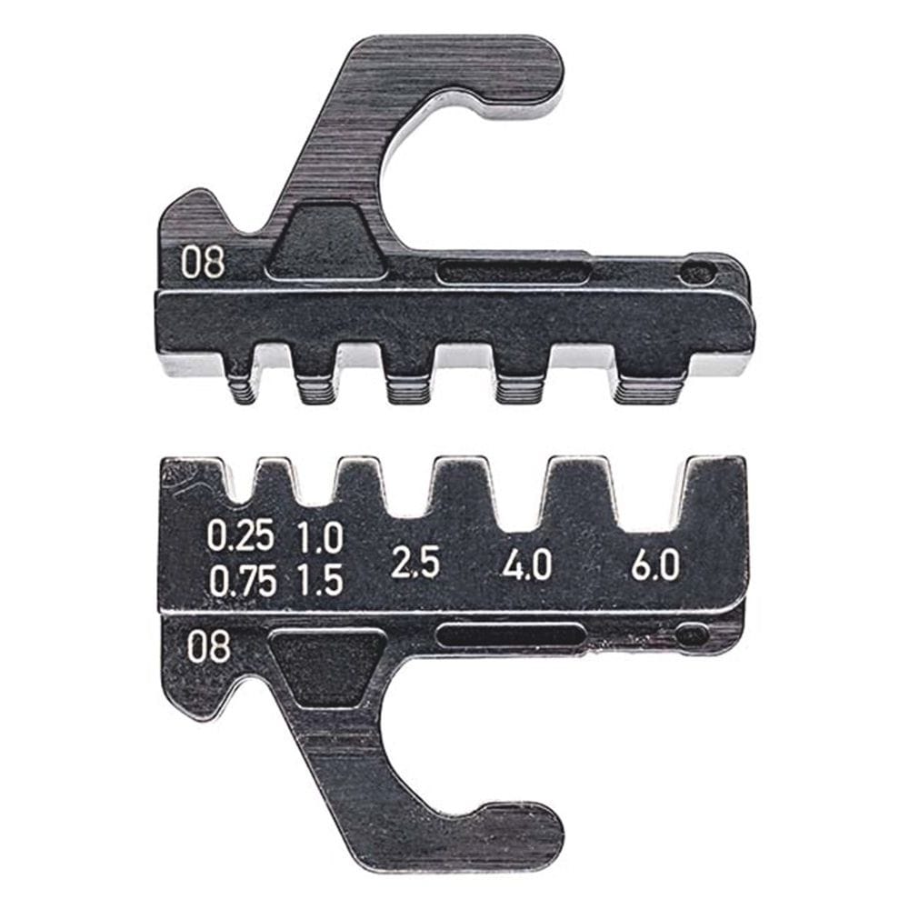 KNIPEX 97 39 08 Krimpprofiel voor geïsoleerde en niet geïsoleerde adereindhulzen-0