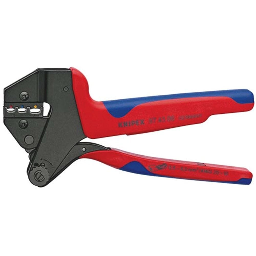 KNIPEX 97 43 06 Krimp-systeemtang voor verwisselbare krimpprofielen met meer-componentengrepen gebru-0