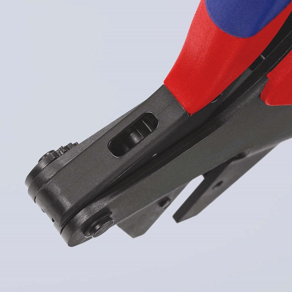 KNIPEX 97 43 200 Krimp-systeemtang voor verwisselbare krimpprofielen met meer-componentengrepen gebr-11