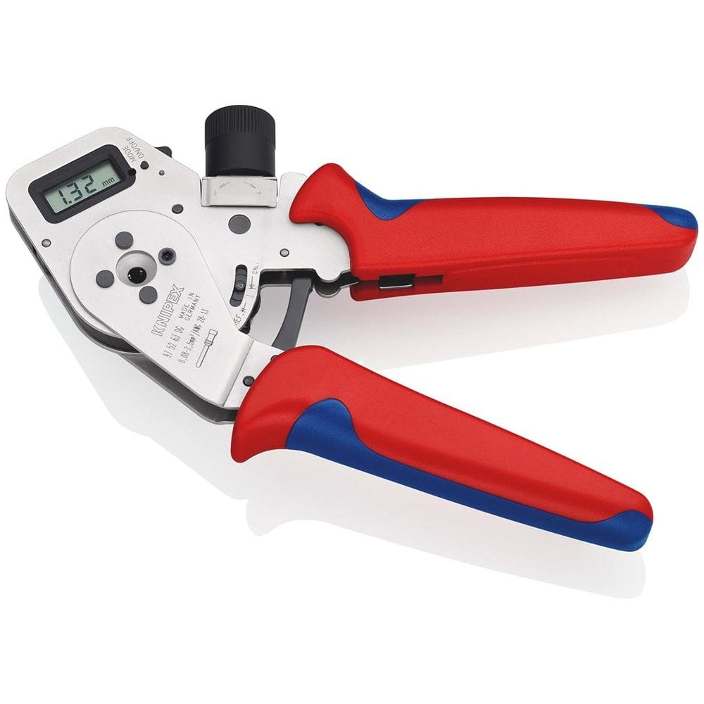 KNIPEX 97 52 63 DG Vierdoornkrimptang voor gedraaide contacten met meer-componentengrepen verchroomd-1