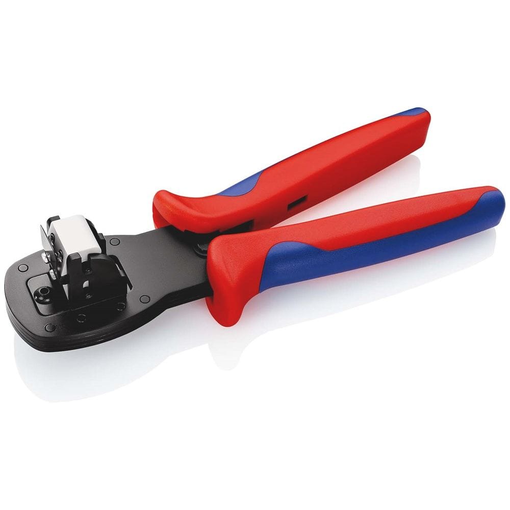KNIPEX 97 54 24 Krimptang voor miniatuurstekkers parallelle verkrimping met meer-componentengrepen g-3