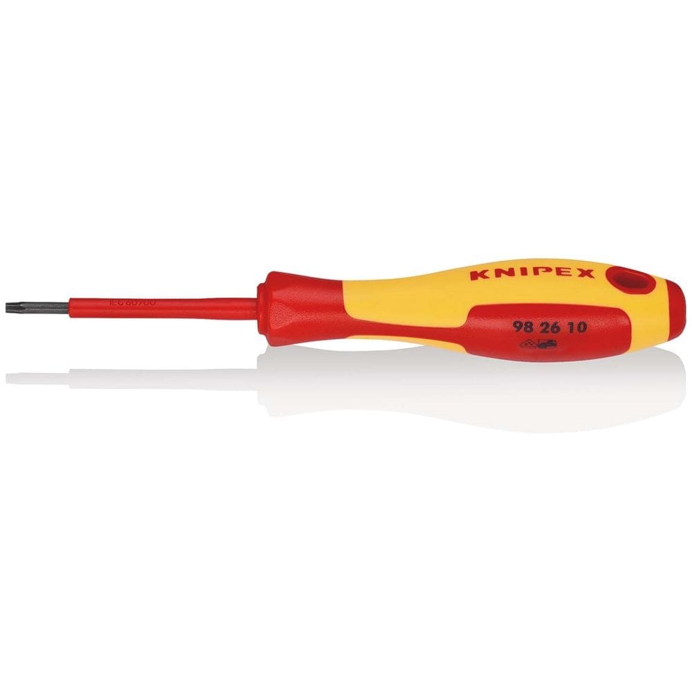KNIPEX 98 26 10 Schroevendraaiers voor Torx® schroeven geïsoleerde meercomponenten-greep, VDE-getest-0