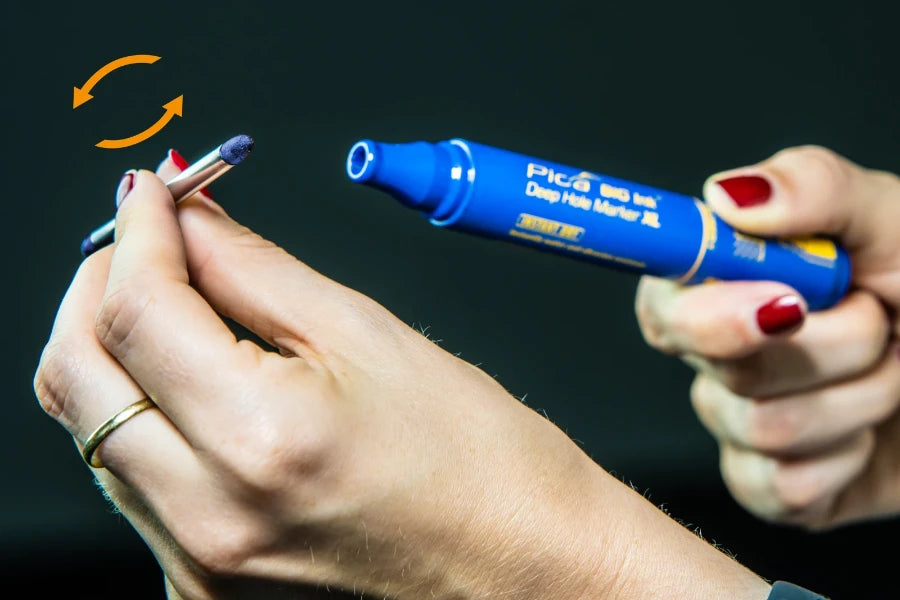 Pica BIG Ink 7041 Markeerstift XL blauw