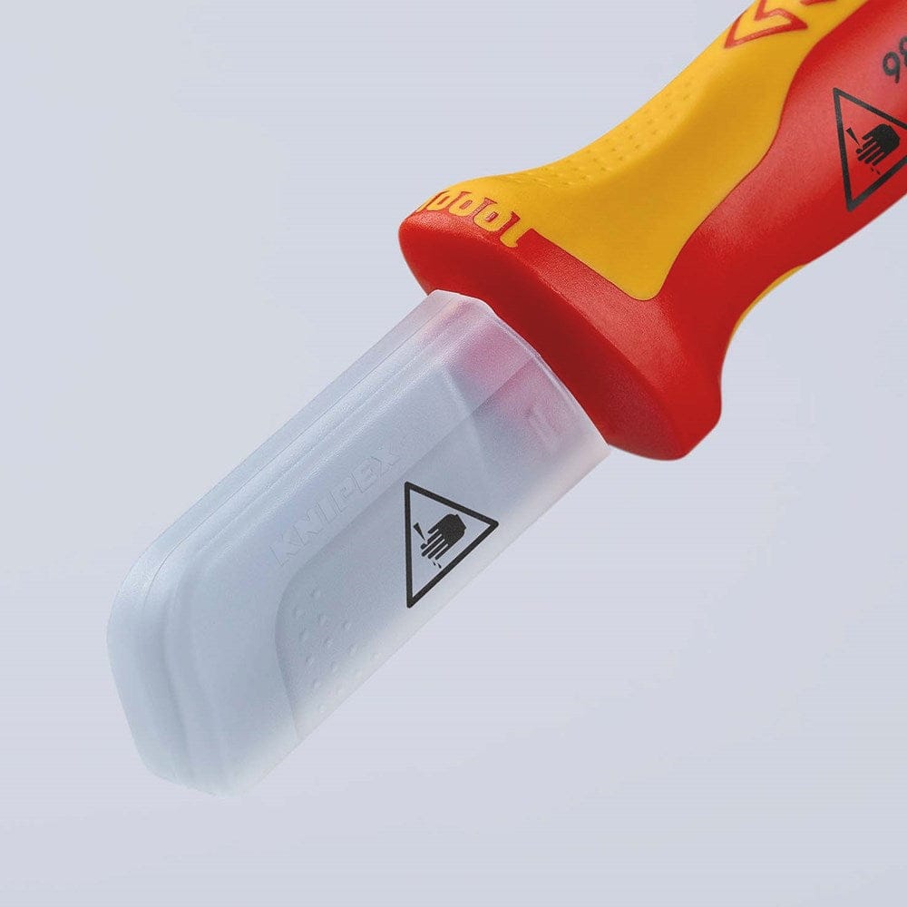 KNIPEX 98 52 Kabelmes geïsoleerde meercomponenten-greep, VDE-getest 190 mm-9
