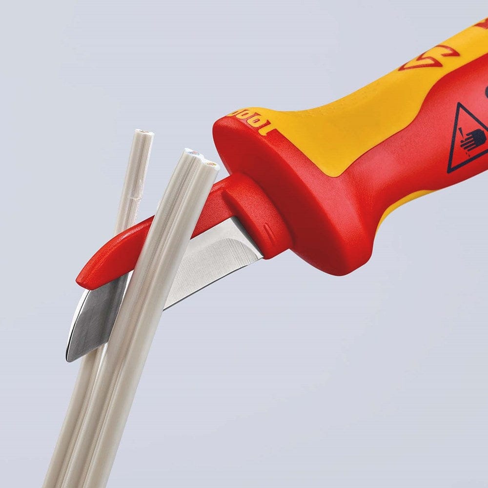 KNIPEX 98 54 Kabelmes geïsoleerde meercomponenten-greep, VDE-getest 190 mm-3