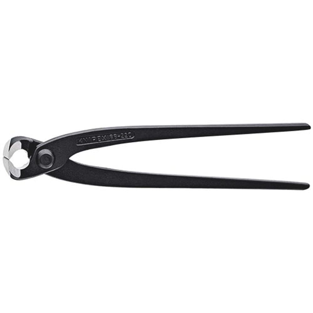 KNIPEX 99 00 220 Moniertang (rabitz- en vlechtertang) zwart geatramenteerd 220 mm-0