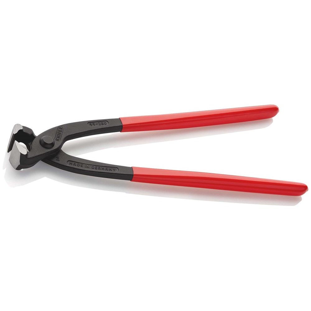KNIPEX 99 01 280 Moniertang (rabitz- en vlechtertang) met kunststof bekleed zwart geatramenteerd 280-2