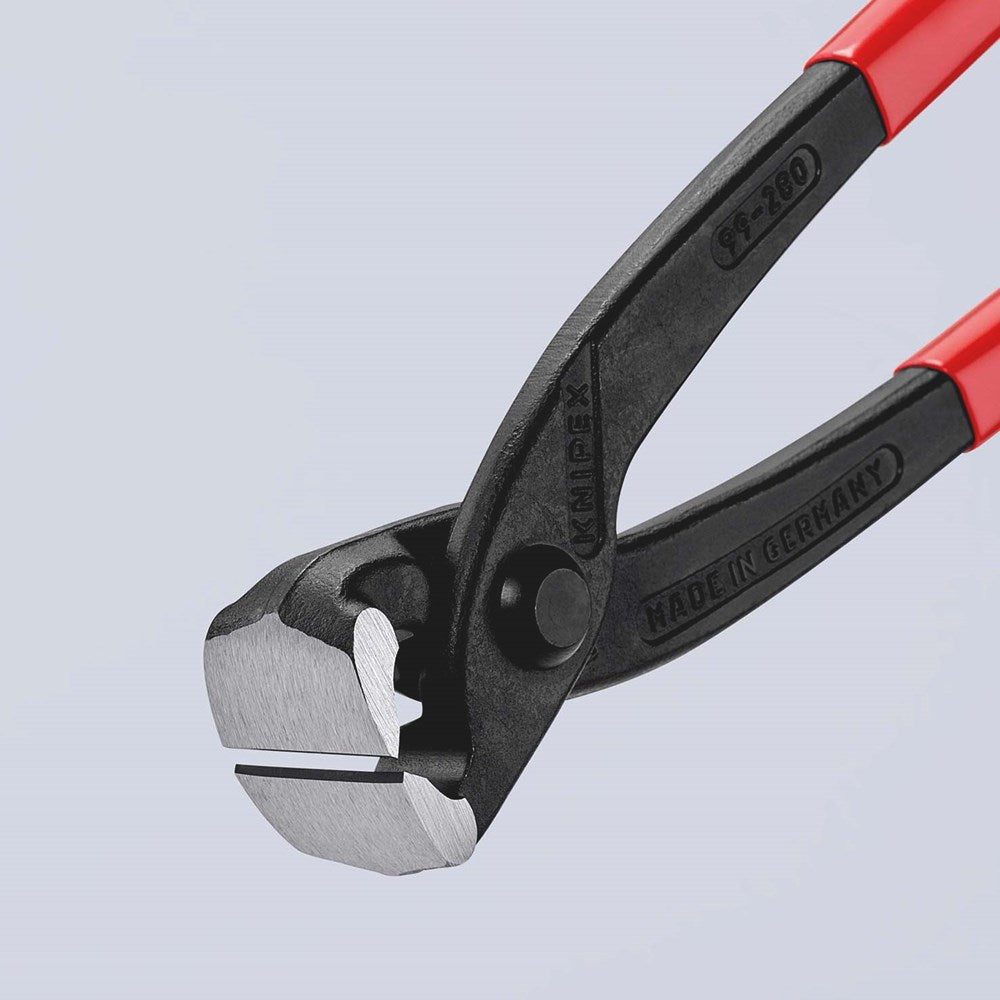 KNIPEX 99 01 280 Moniertang (rabitz- en vlechtertang) met kunststof bekleed zwart geatramenteerd 280-8