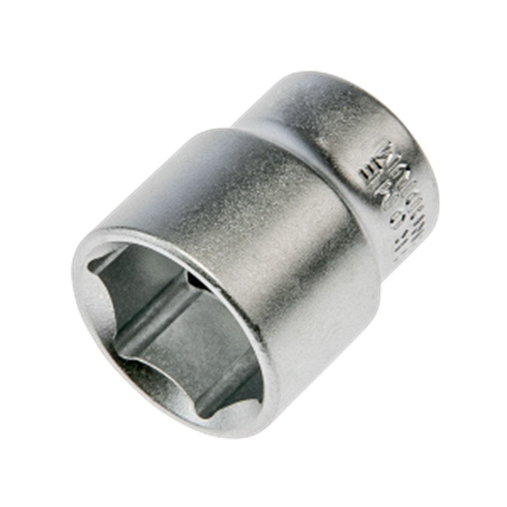 3/8" zeskant dop, DIN 3124, 17 mm-0