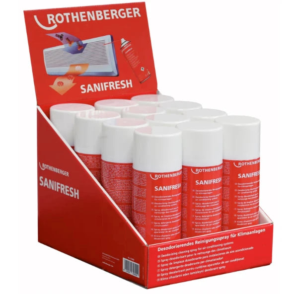Rothenberger Sanifresh Reinigingsspray (12 bussen)