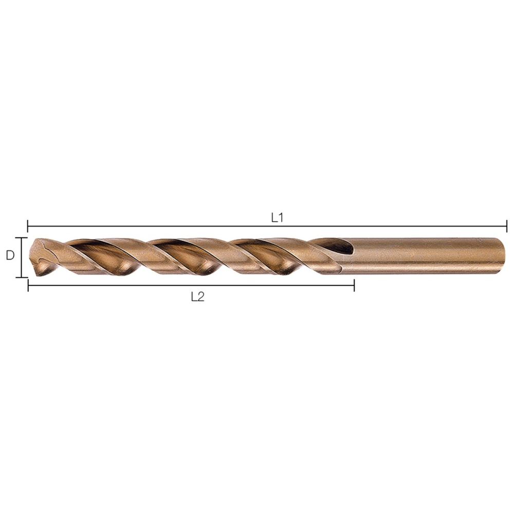 Labor Metaalboor DIN338 HSS-Co Cobalt 5% 6.5mm 1TS-2