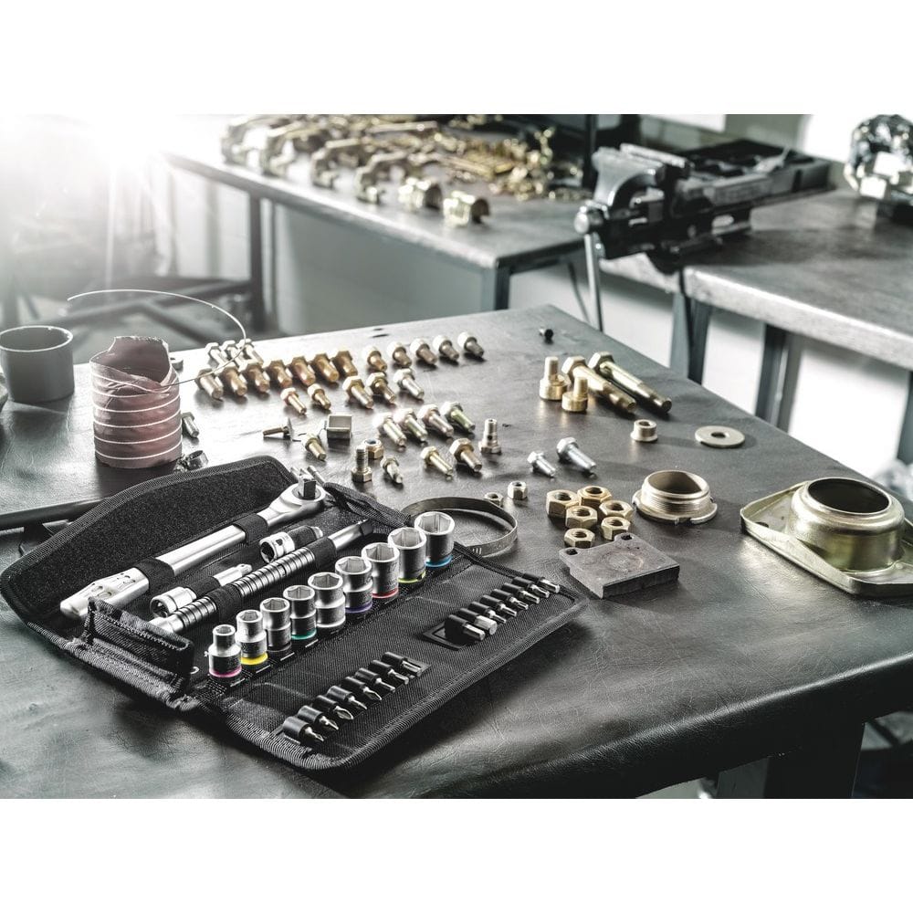 8100 SB 11 ZYKLOP METAL-RATELSET, OMSCHAKELPAL, 3/8"-AANDRIJVING, INCH , 29-DELIG-3