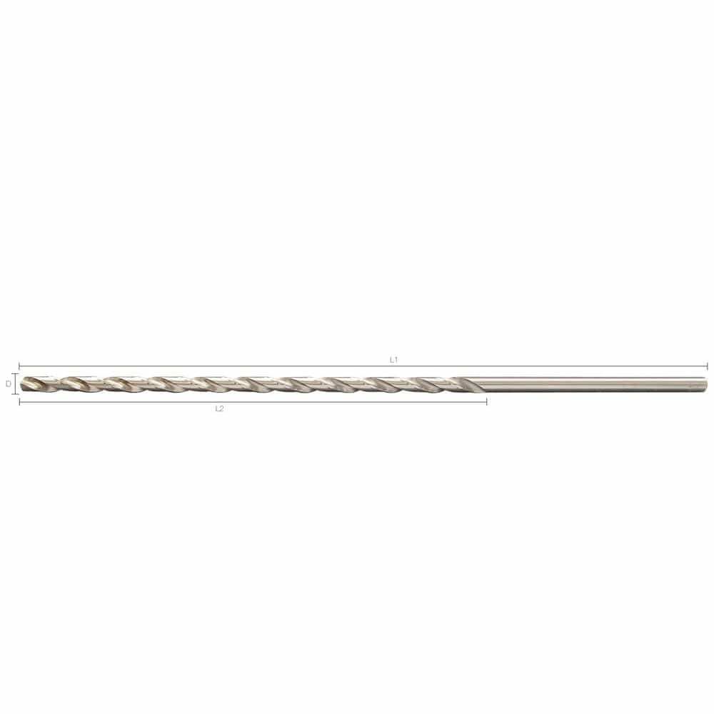 Labor Metaalboor DIN1869 HSS-G Geslepen 4.5x160/235mm 1TS-1